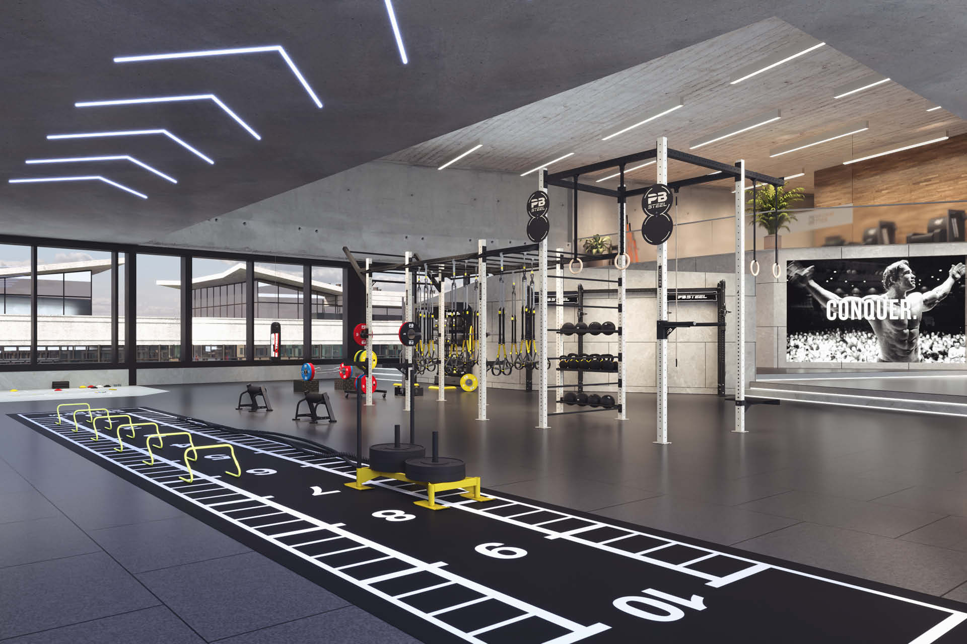 GYM Und Digital Design Eines Modernen Functional Training Studios GYM Und Digital Design Eines Modernen Functional Training Studios